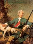 Jean Marc Nattier Peter I oil painting reproduction